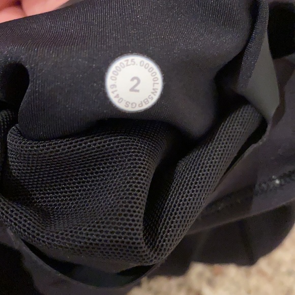 Black Lululemon In Movement Leggings - Picture 6 of 7